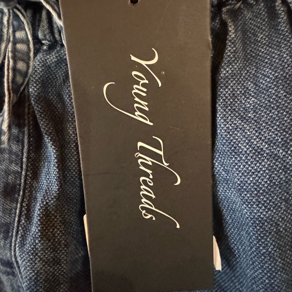 Young Threads Vintage Boho Patchwork and Denim Ru… - image 6